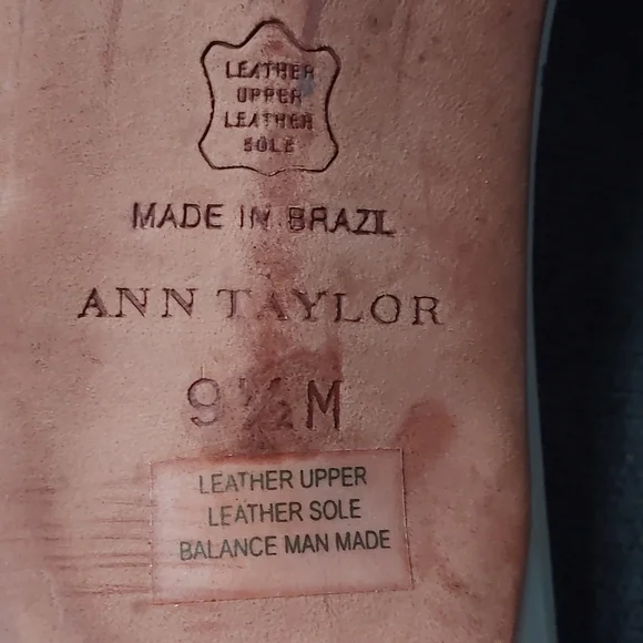 CLEARANCE ANN TAYLOR Heeled Slides - Picture 3 of 5